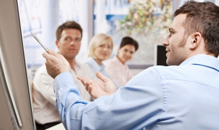 Business Trainer/Presenter, Delivering Presentation to Adult Learners